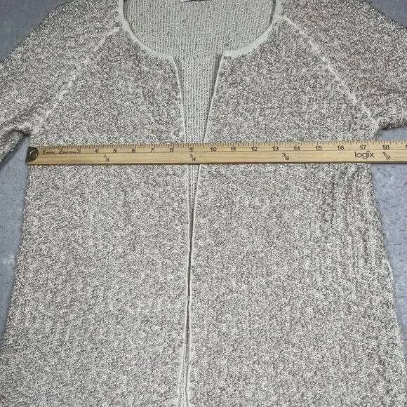 Dries Van Noten Sweater Cardigan Womens Size Small Beige Long Sleeve Belgium
